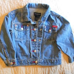 GUESS JEAN JACKET  SIZE 4